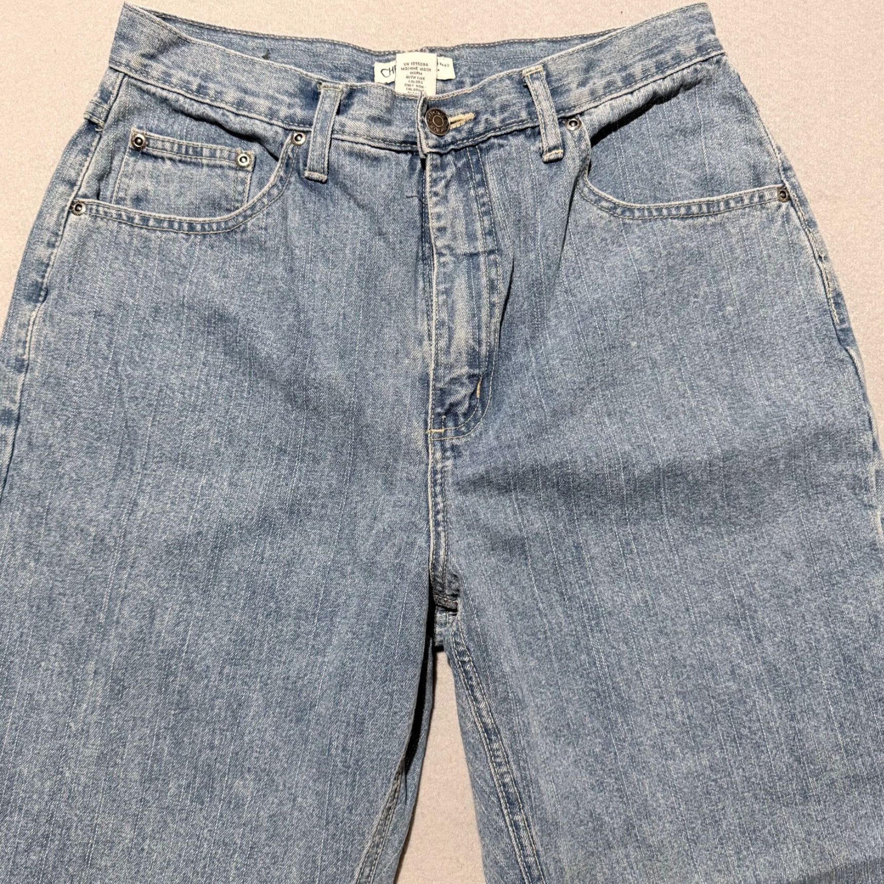 Cherokee Cherokee Jeans Women's Blue Denim Pockets High Rise Straight Fit Zip Fly - 10 Size 32" / US 10 / IT 46 - 3 Thumbnail