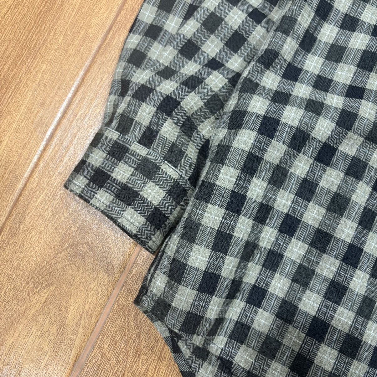 Yves Saint Laurent Vintage Yves Saint Laurent Plaid Shirt Size US M / EU 48-50 / 2 - 7 Thumbnail