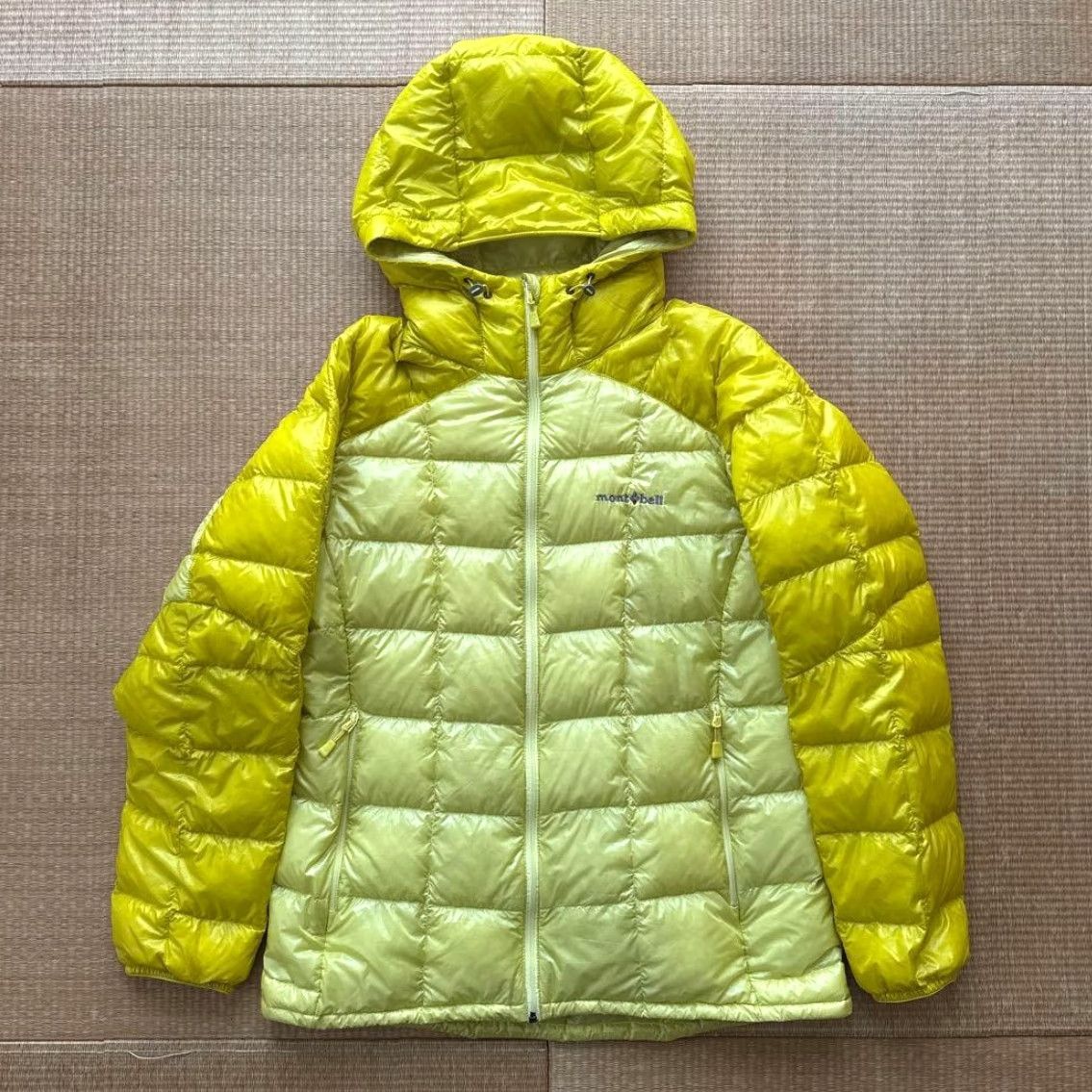 Montbell VINTAGE Montbell Down Jacket Women Yellow M Regular Nylon Zip Up Winter Casual Size M / US 6-8 / IT 42-44 - 2 Thumbnail