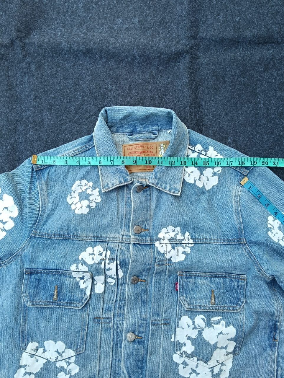 DENIM TEARS × Levi's DENIM TEARS x Levi's big E Jacket type II. Size US L / EU 52-54 / 3 - 4 Thumbnail