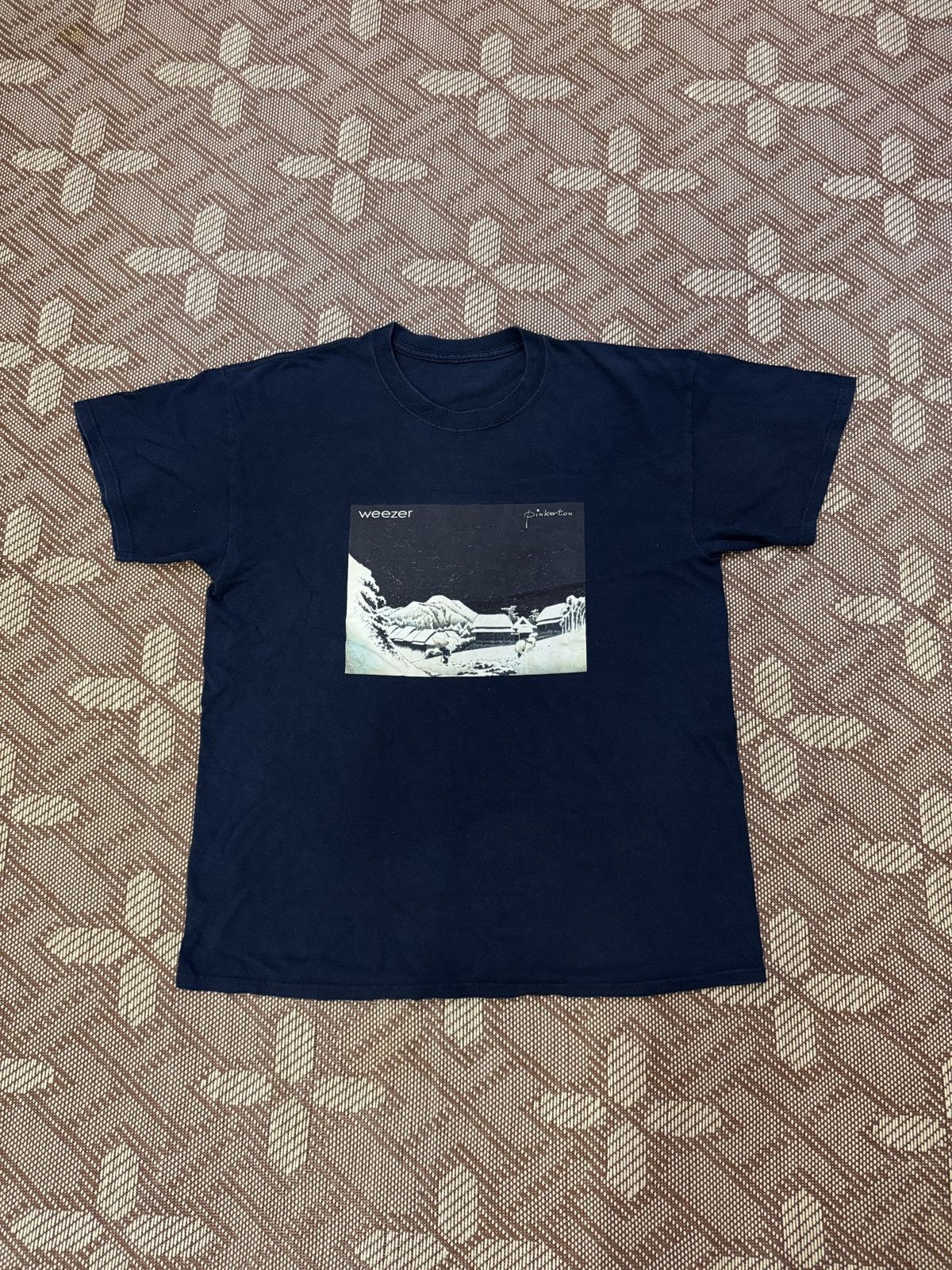Band Tees × Vintage Vintage Weezer pinkerton t shirt Size US L / EU 52-54 / 3 - 1 Thumbnail