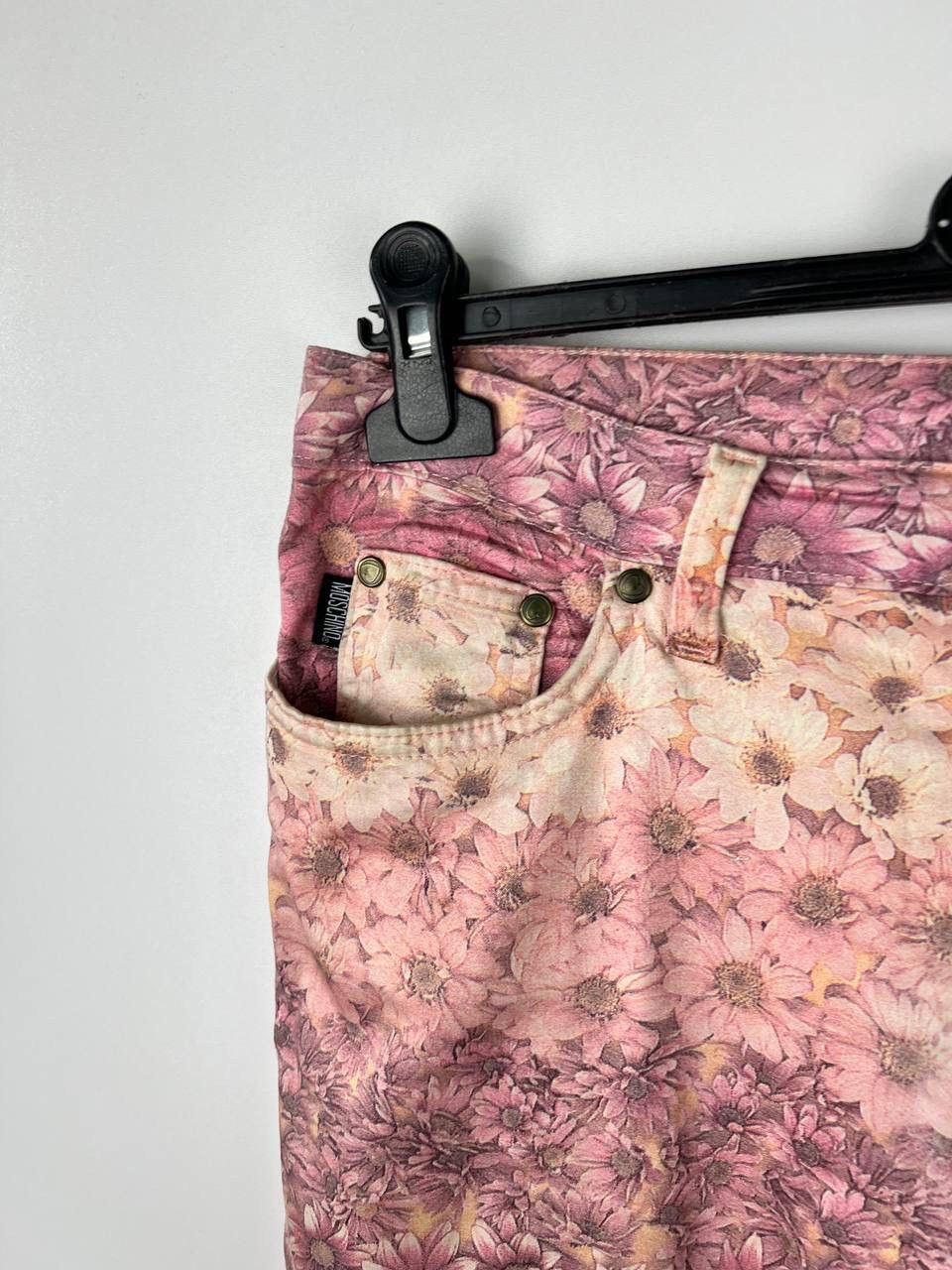 Moschino × Vintage Moschino Jeans flowers pant woman size 30 Size 30" / US 8 / IT 44 - 3 Thumbnail