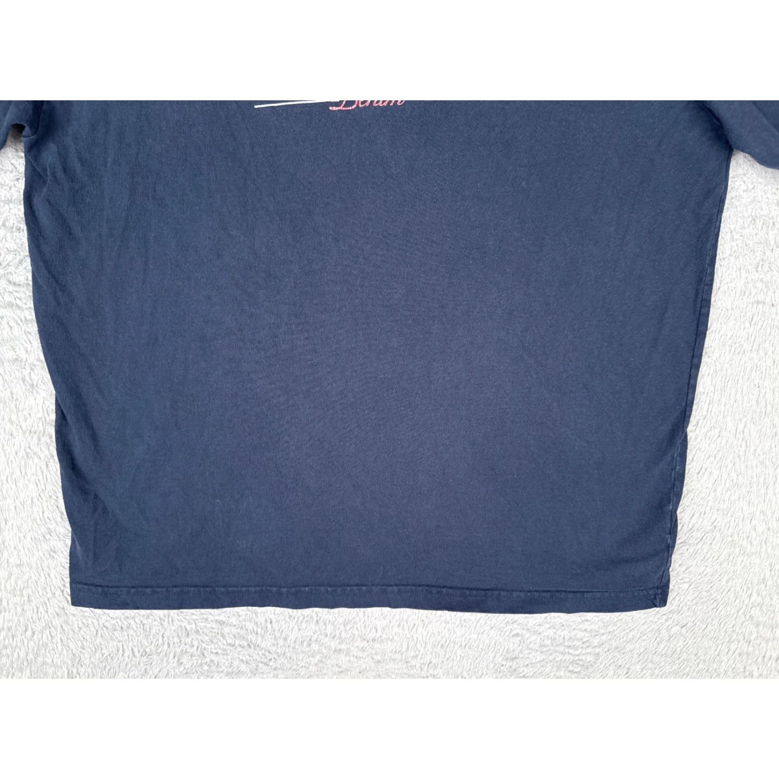 Tommy Hilfiger Tommy Hilfiger Denim Shirt Adult Large Blue Crew 100% Cotton Short Sleeve READ Size US L / EU 52-54 / 3 - 5 Thumbnail