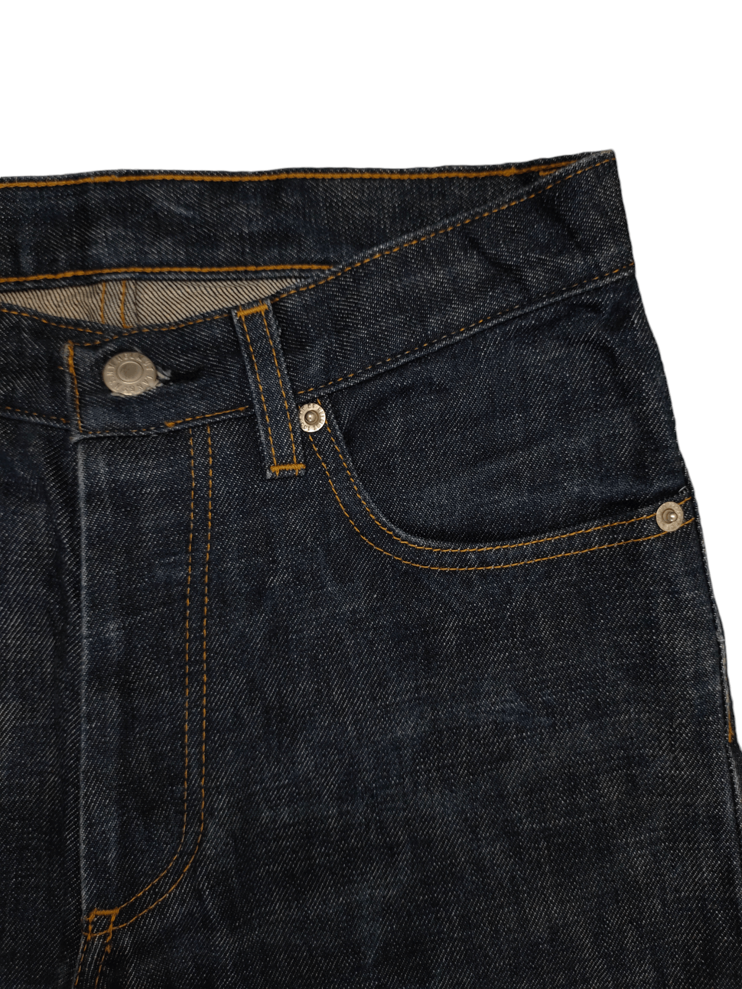 Helmut Lang 90s Helmut Lang Italian Cut Classic Raw Denim Jeans Size US 27 - 4 Thumbnail