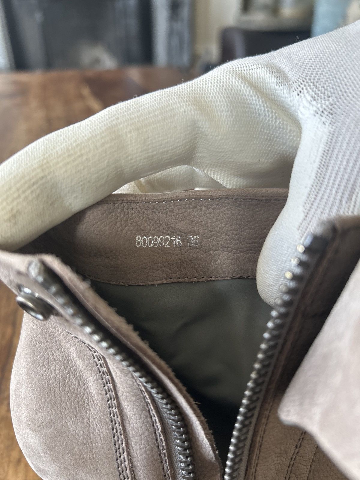 Rick Owens FW2010 Rick Owens ‘Gleam’ High Heel Leather Ankle Boots Size US 5.5 / IT 35.5 - 8 Thumbnail