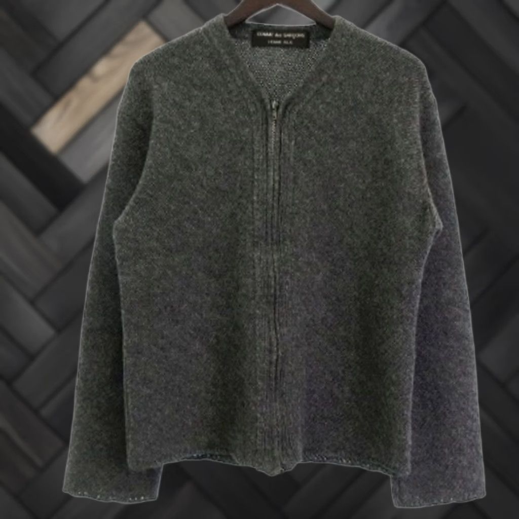 Comme Des Garcons Homme Plus Cardigan Gray Size S Pn-040450 Ad1997