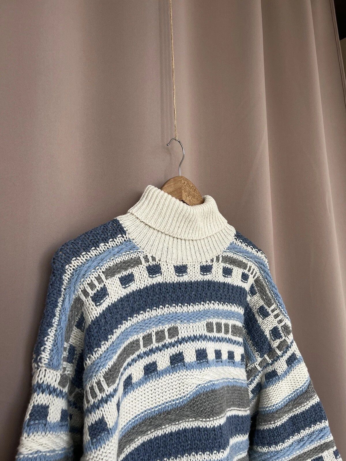 Coogi Coogi Australia Knit Sweater Mens Size L/XL Heavy Vintage Size US L / EU 52-54 / 3 - 3 Thumbnail
