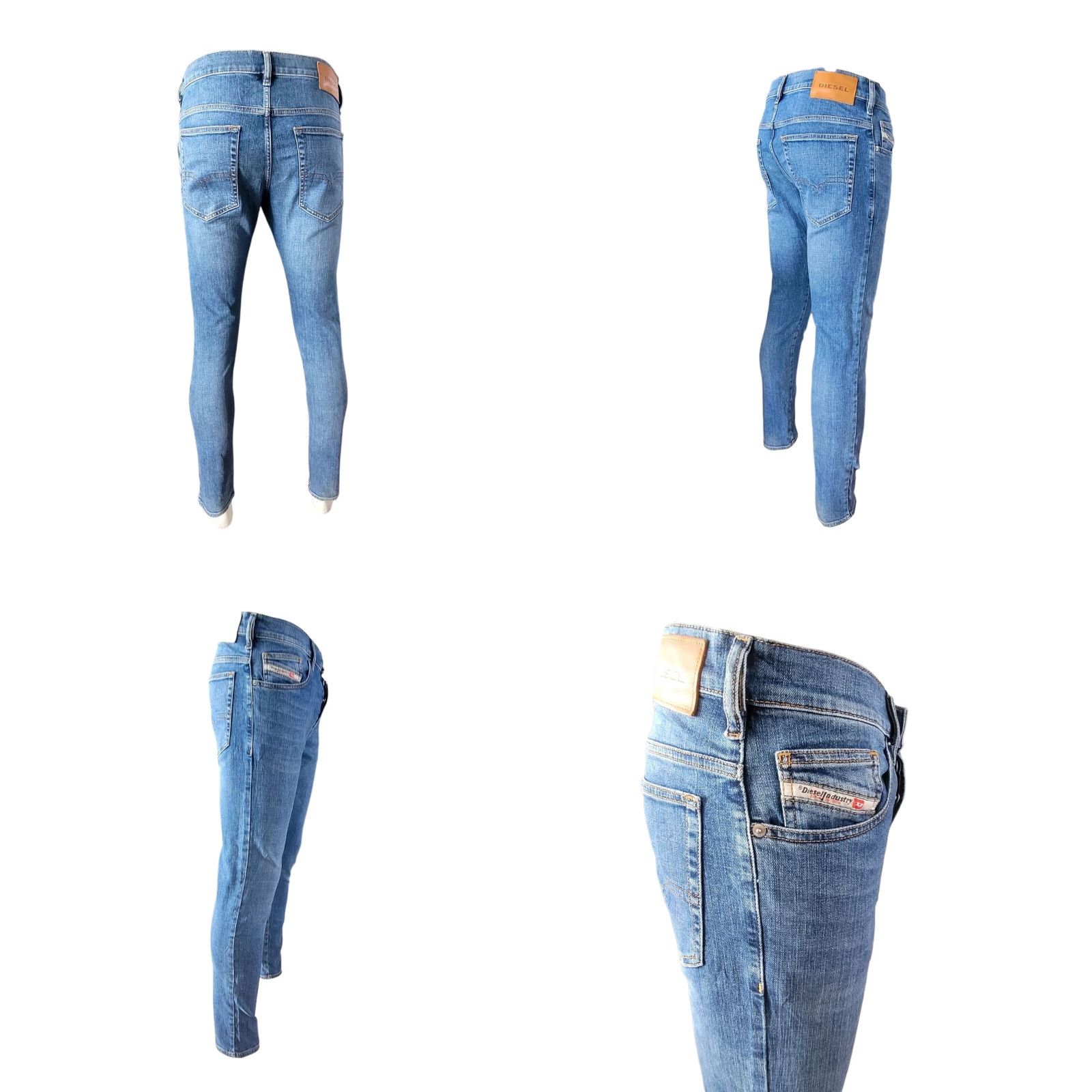Diesel Diesel D-Yennox W30 L32 – Tapered Fit Jeans – Used Grade A Size US 32 / EU 48 - 8 Thumbnail