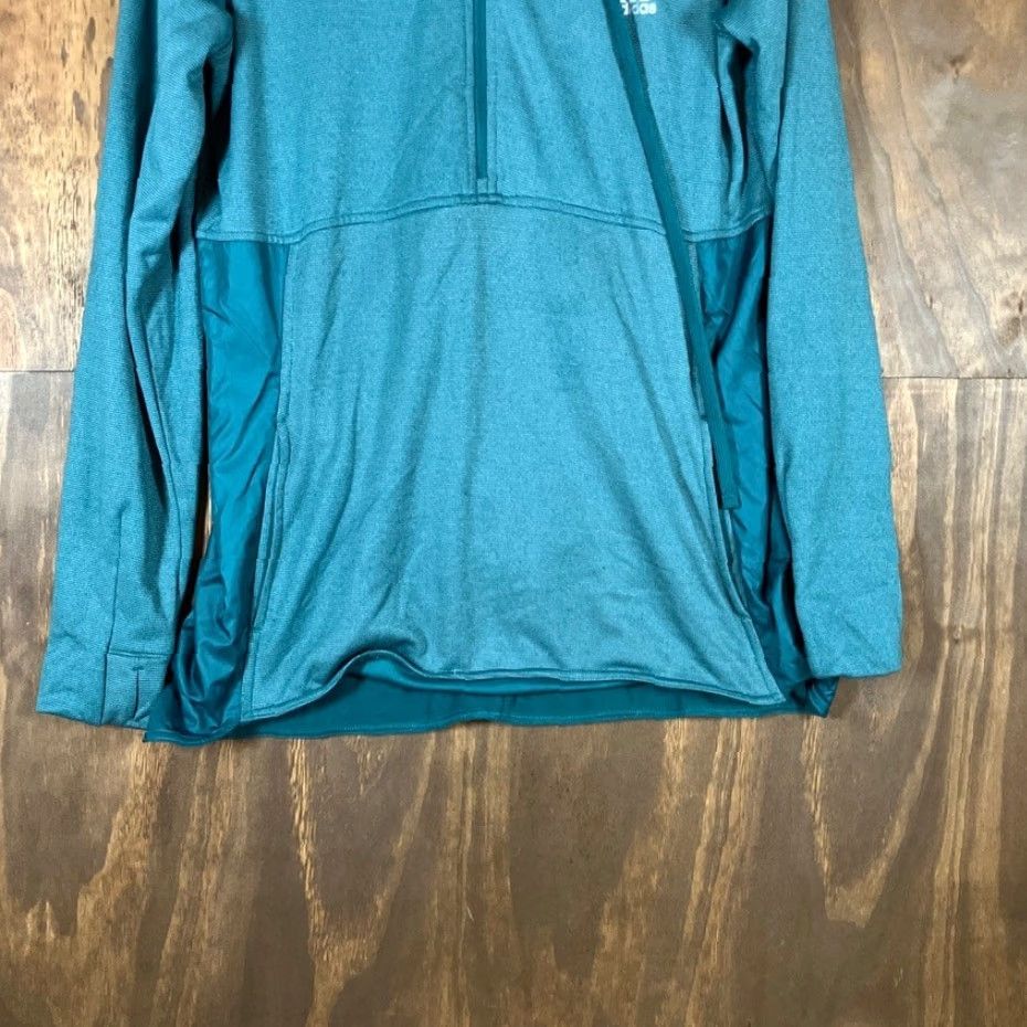 Adidas Adidas Womens Sweatshirt Green Climawarm Tech 1/2 Zip Pullover Hoodie Large Size L / US 10 / IT 46 - 3 Thumbnail
