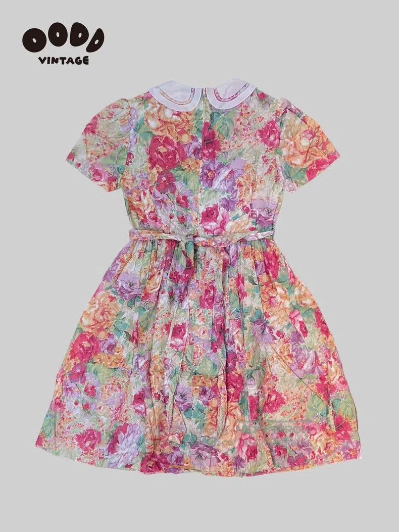 Paco Rabanne Paco Rabanne Floral short-sleeve maid-style dress Size S / US 4 / IT 40 - 2 Thumbnail