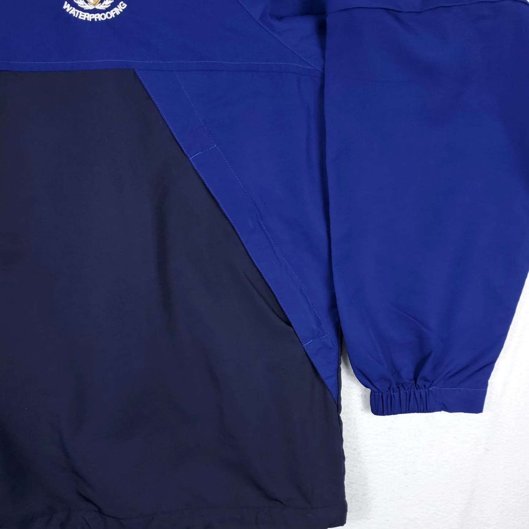 Vintage Page & Tuttle Golf Blue Quarter Zip Pullover Windbreaker Jacket L Mens Sportswear Windbreaker Golf Size US L / EU 52-54 / 3 - 3 Thumbnail