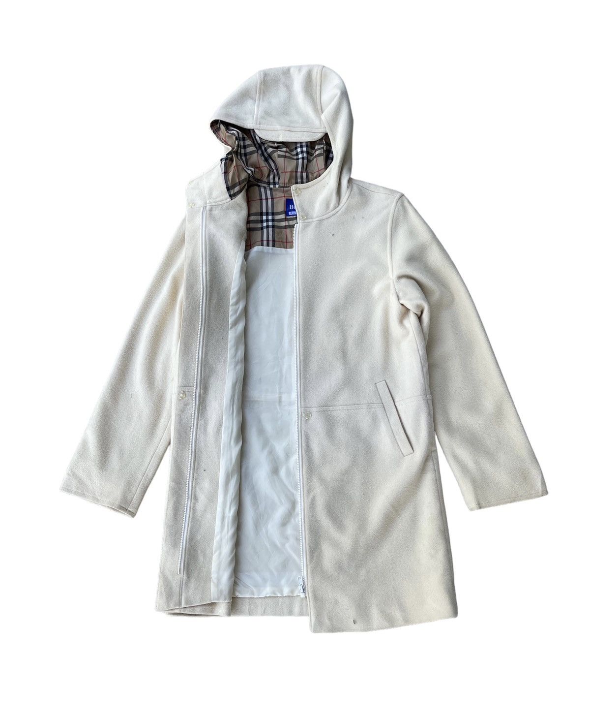 Burberry BURBERRY BLUE LABEL HOODED LONG COAT Size S / US 4 / IT 40 - 3 Thumbnail