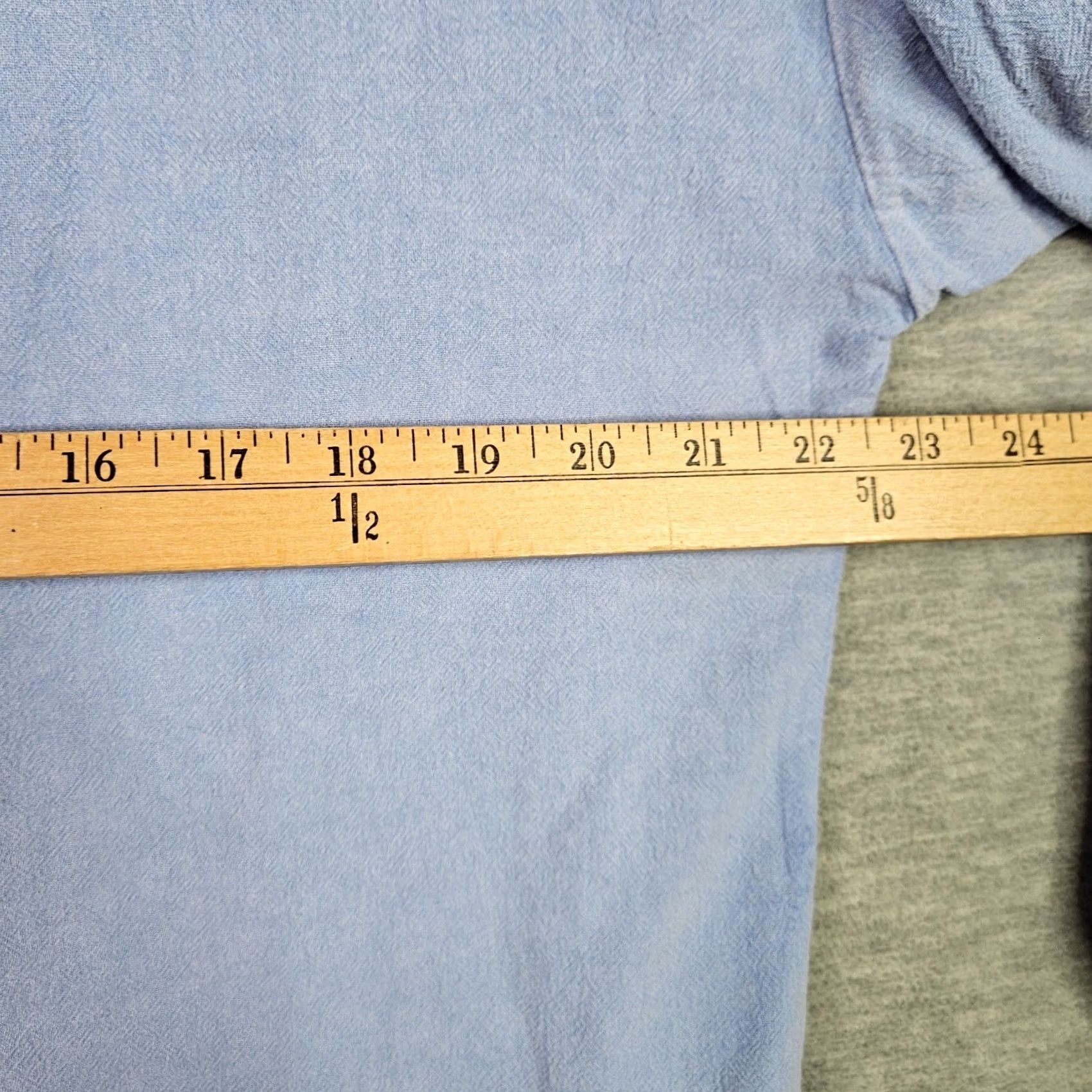 Soft Surroundings Soft Surroundings Women's V-neck Cedella Light Blue 3/4 Sleeve Top Size M New Size M / US 6-8 / IT 42-44 - 4 Thumbnail