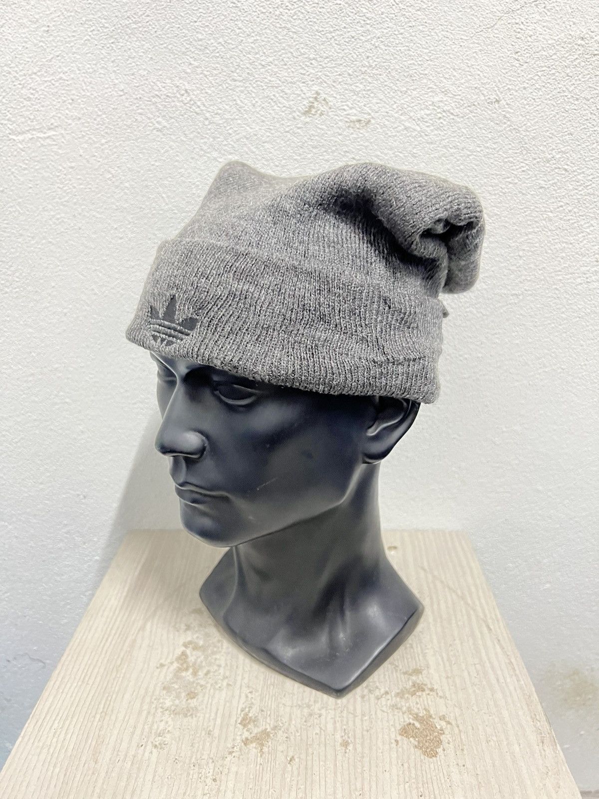 Vintage Vintage Adidas Beanie Hat Size ONE SIZE - 3 Thumbnail