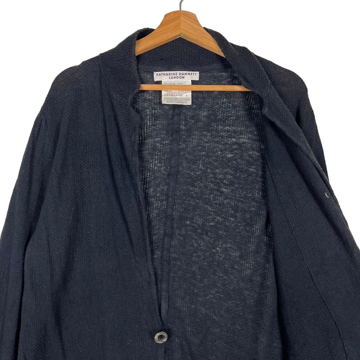Katharine Hamnett London 🔥 VINTAGE KATHARINE HAMNETT LONDON CARDIGAN Size US L / EU 52-54 / 3 - 10 Thumbnail