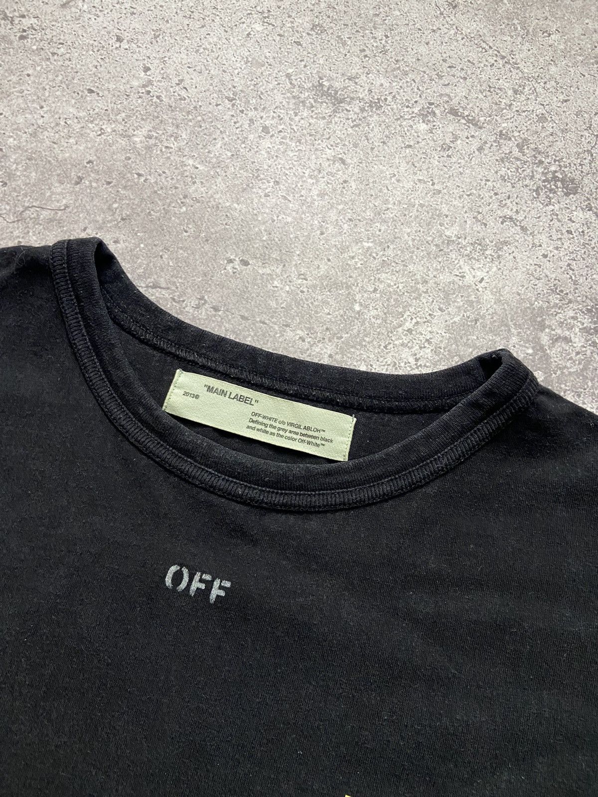 Off-White Off-White Mini Caravaggio Tee Size US M / EU 48-50 / 2 - 3 Thumbnail