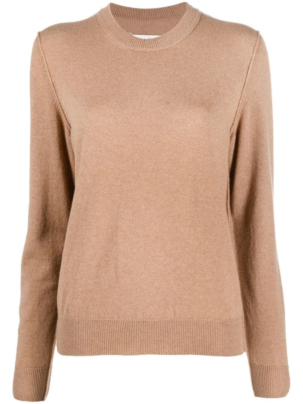 Maison Margiela o1y0625 Cashmere Blend Sweater in Camel Size XL / US 12-14 / IT 48-50 - 1 Thumbnail