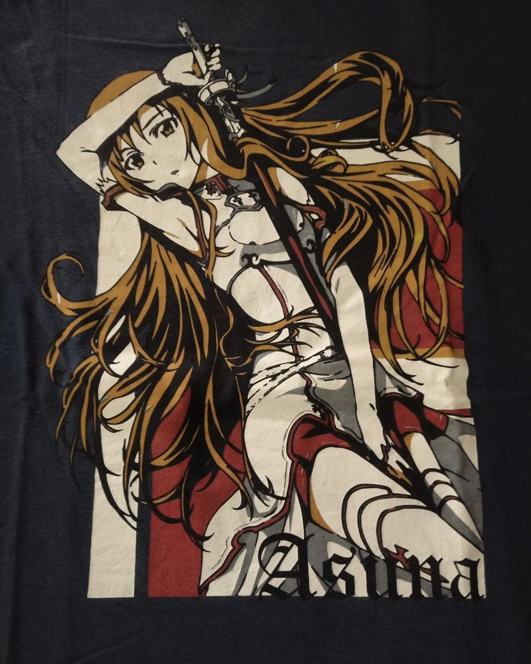 Anime × Japanese Brand Sword Art Online Asuna Graphic Anime Tees Size US M / EU 48-50 / 2 - 3 Thumbnail