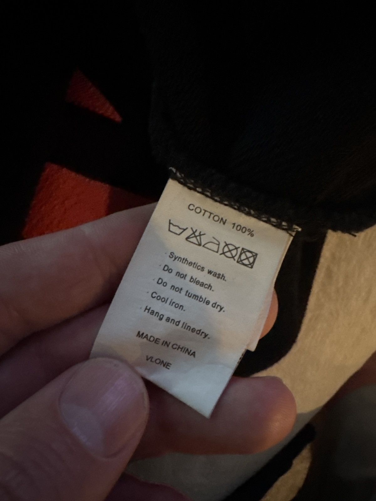 Vlone Vlone staple hoodie size L Size US L / EU 52-54 / 3 - 8 Thumbnail
