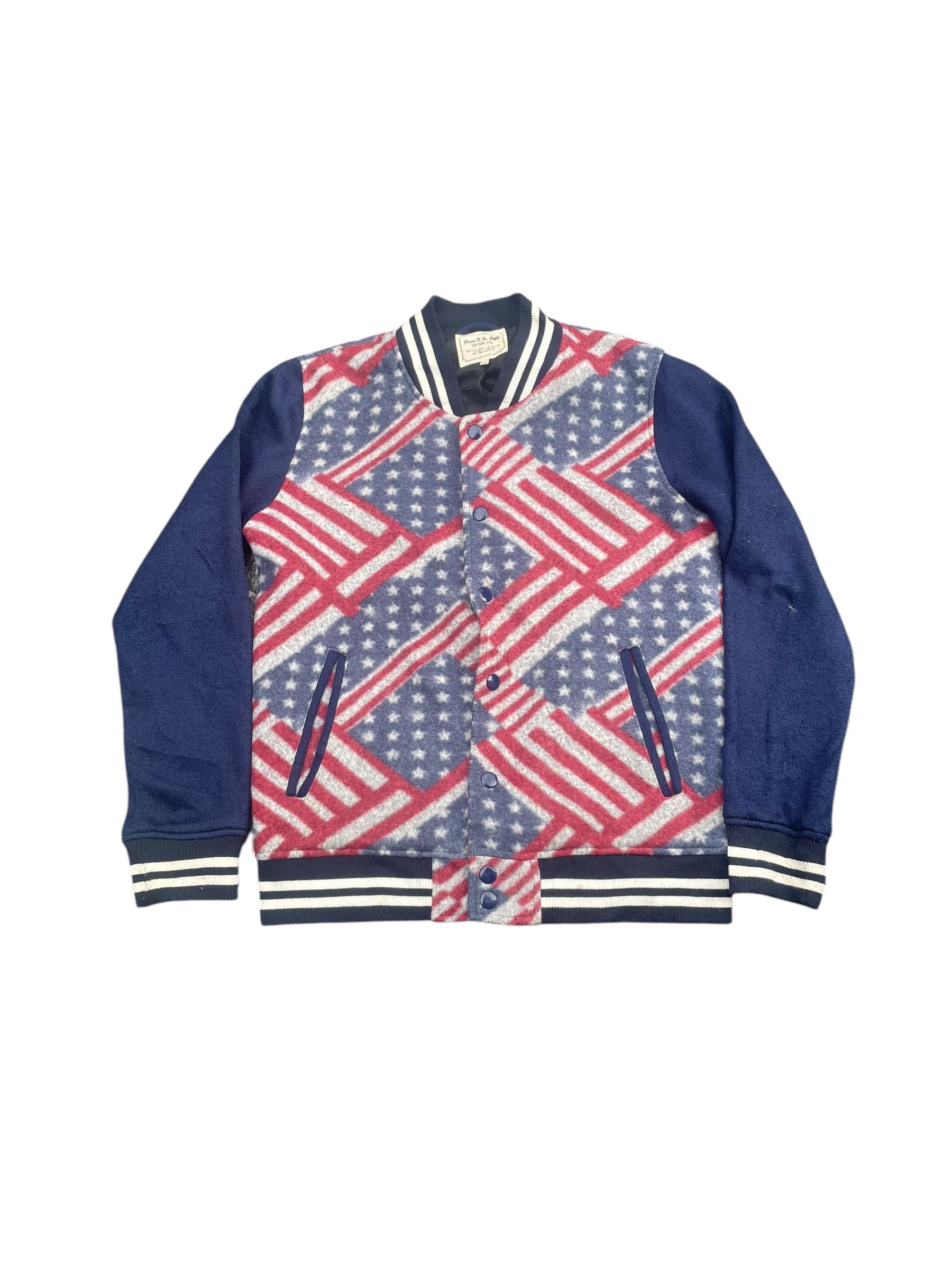 Japanese Brand Power to the People Varsity Jacket Size US M / EU 48-50 / 2 - 1 Thumbnail