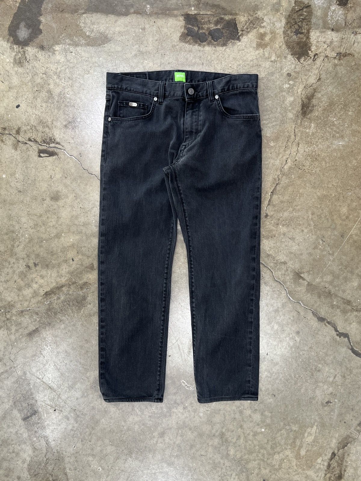 Hugo Boss Hugo Boss Black Stretch Denim Jeans 33x30 Size US 33 - 2 Thumbnail
