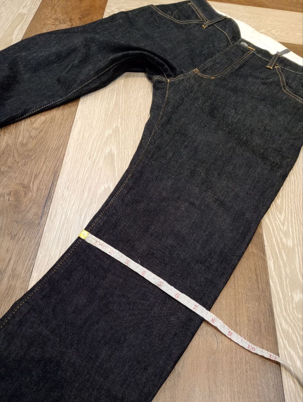 Kazuyuki Kumagai Attachment KAZUYUKI KUMAGAI ATTACHMENT JAPAN INDIGO CURVE JEANS Size US 32 / EU 48 - 17 Thumbnail