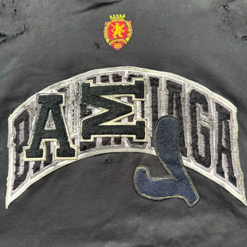 Balenciaga Balenciaga Embroidered LOGO short sleeve with clay dyed ho Size US M / EU 48-50 / 2 - 2 Thumbnail