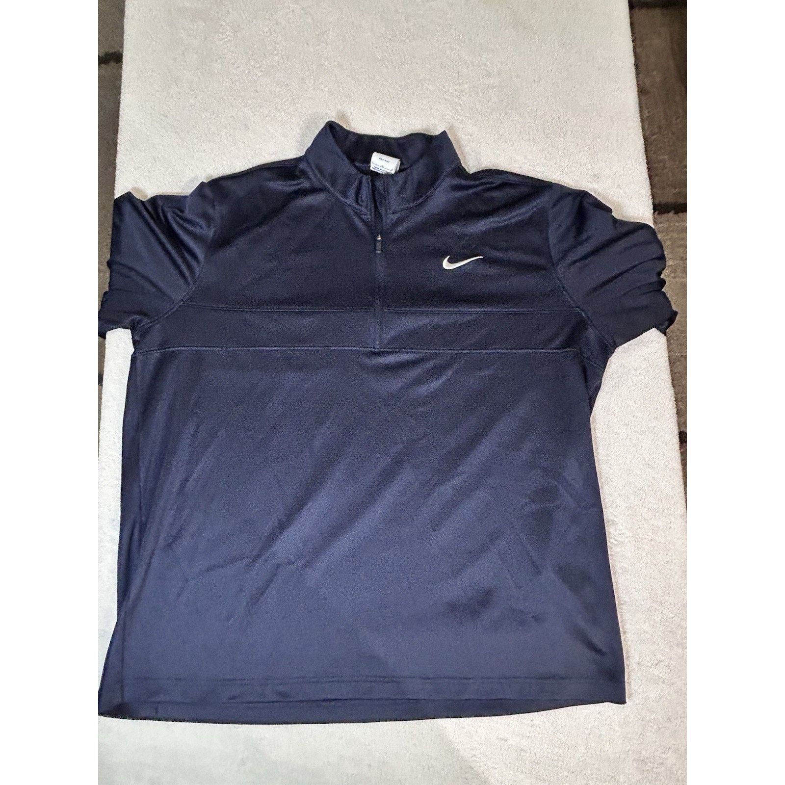 Nike Nike Dri-Fit Essential Tech 1/4 Zip Lightweight Men Sz L Two Size US L / EU 52-54 / 3 - 6 Thumbnail