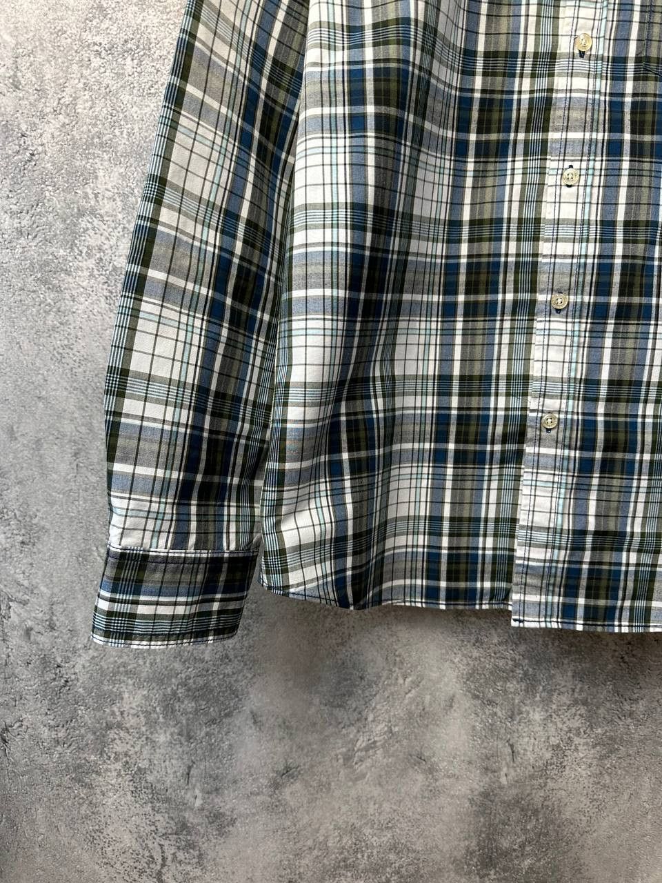 Other Schoffel Button Up Shirt Check Long Sleeve Point Collar Size US L / EU 52-54 / 3 - 7 Thumbnail