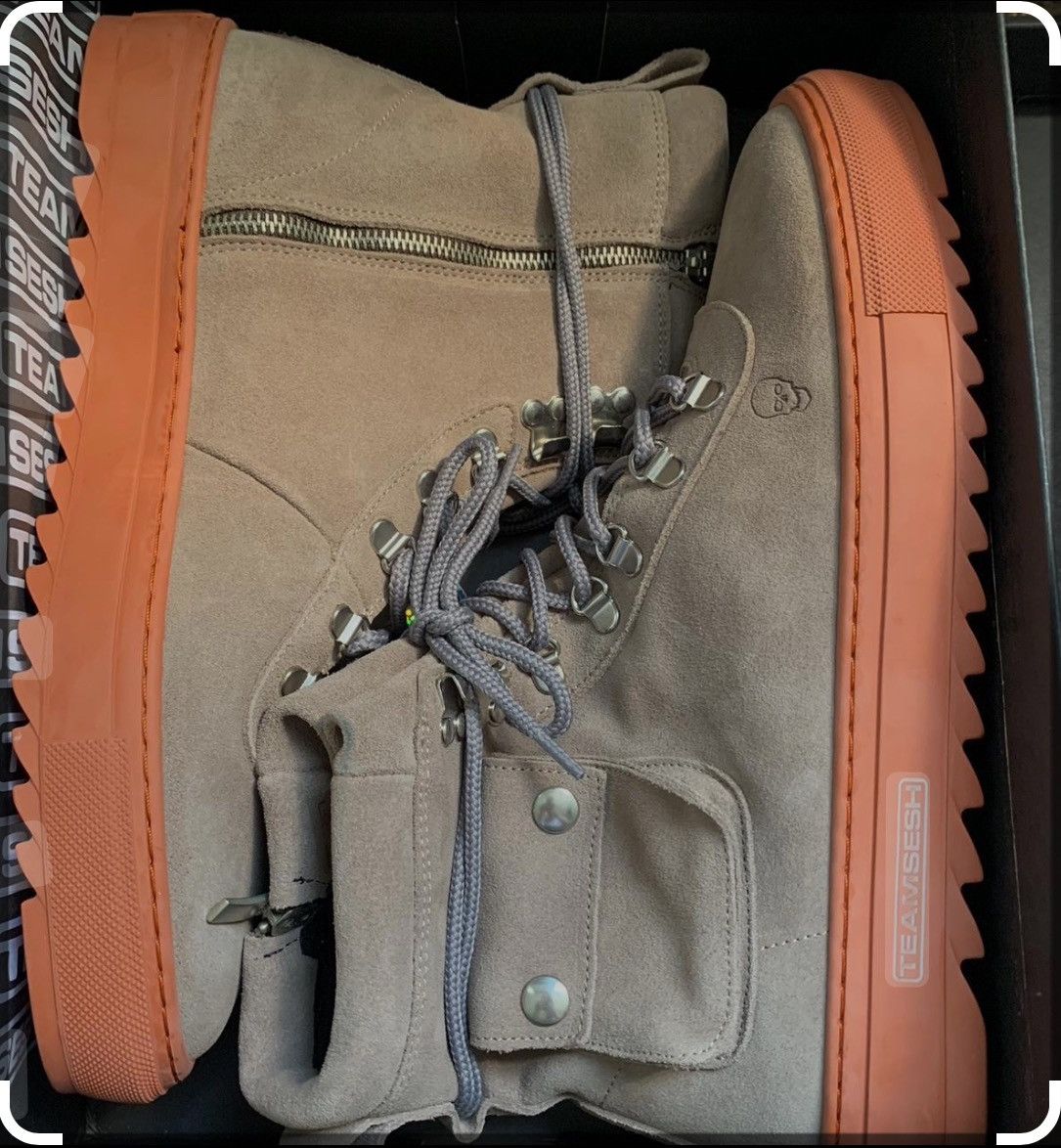 TeamSESH SESH “rust” cargo boots Size US 12.5 / EU 45-46 - 4 Thumbnail