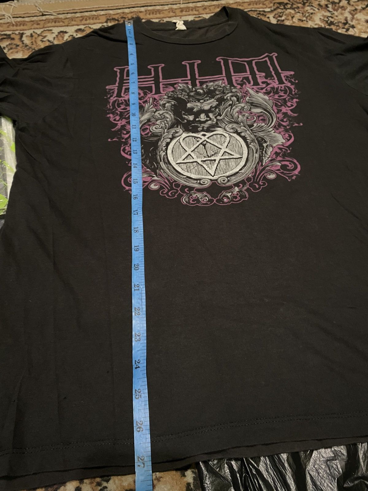Band Tees HIM Type O Negative Bauhaus The Cult CKY Placebo Orgy Size US L / EU 52-54 / 3 - 14 Thumbnail