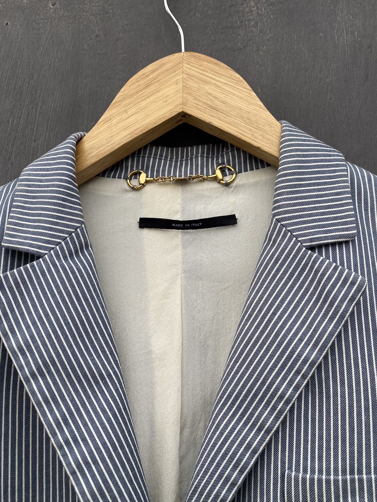 Gucci Gucci stripped blazer jacket size 40 made in italy Size S / US 4 / IT 40 - 7 Thumbnail