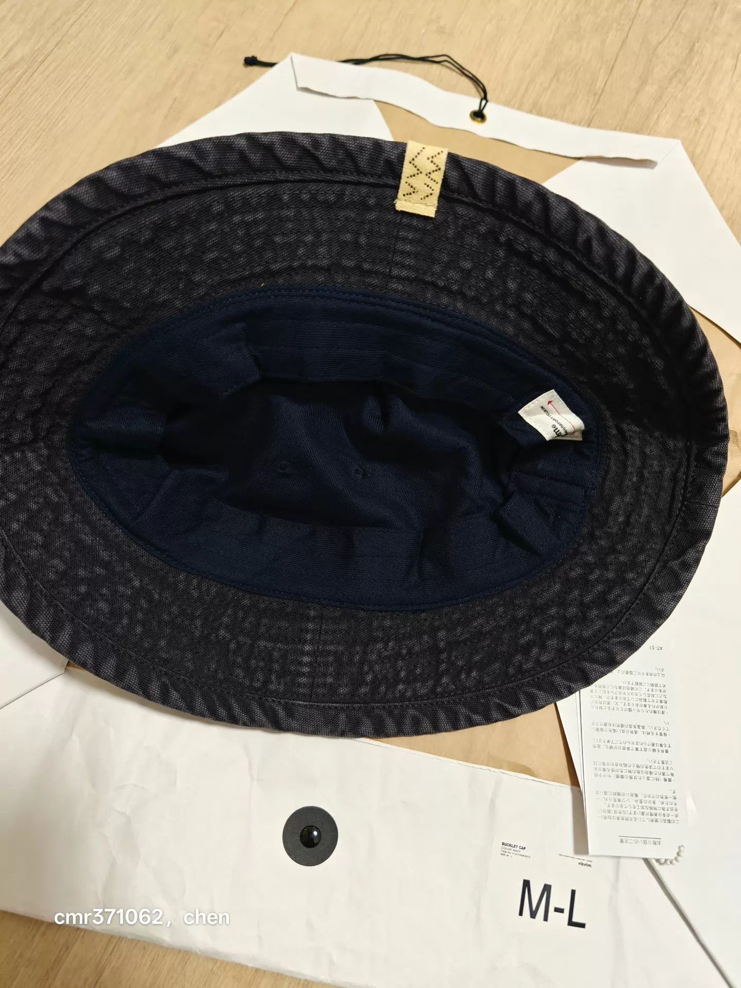 Visvim visvim 23SS Buckley Cap Navy ML Size ONE SIZE - 3 Thumbnail
