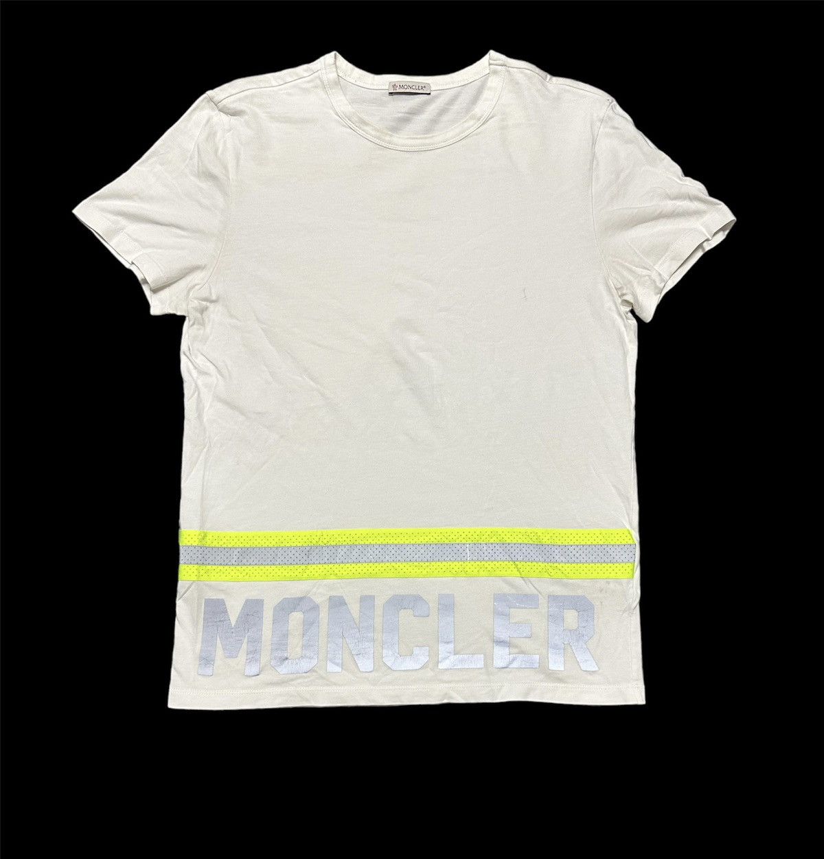 Moncler Moncler spellout tee Size M / US 6-8 / IT 42-44 - 1 Thumbnail