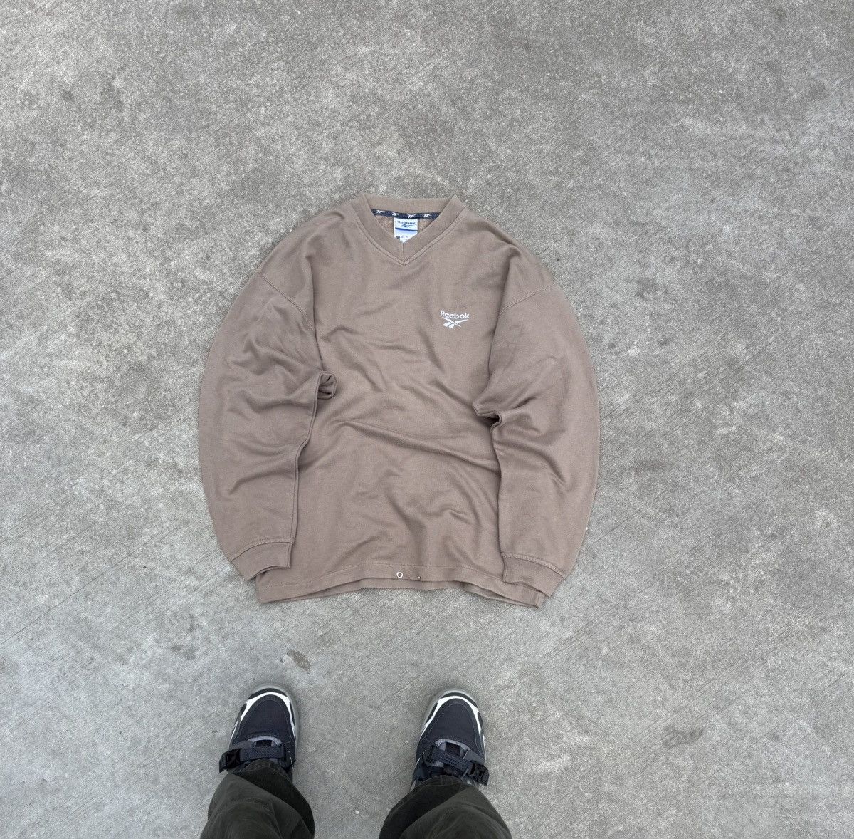 Other Vintage Reebok Y2K avantgarde streetwear sweatshirt Size US M / EU 48-50 / 2 - 3 Thumbnail