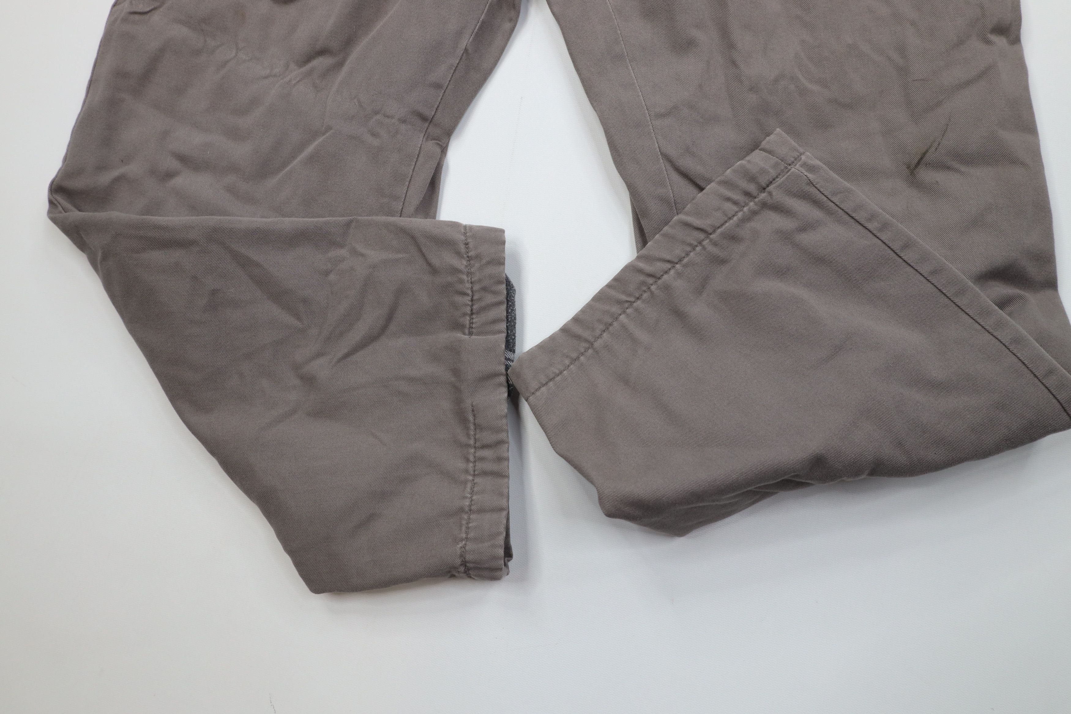 Vintage Vintage 90s Streetwear Flannel Lined Wide Leg Pants Gray Size US 36 / EU 52 - 7 Thumbnail