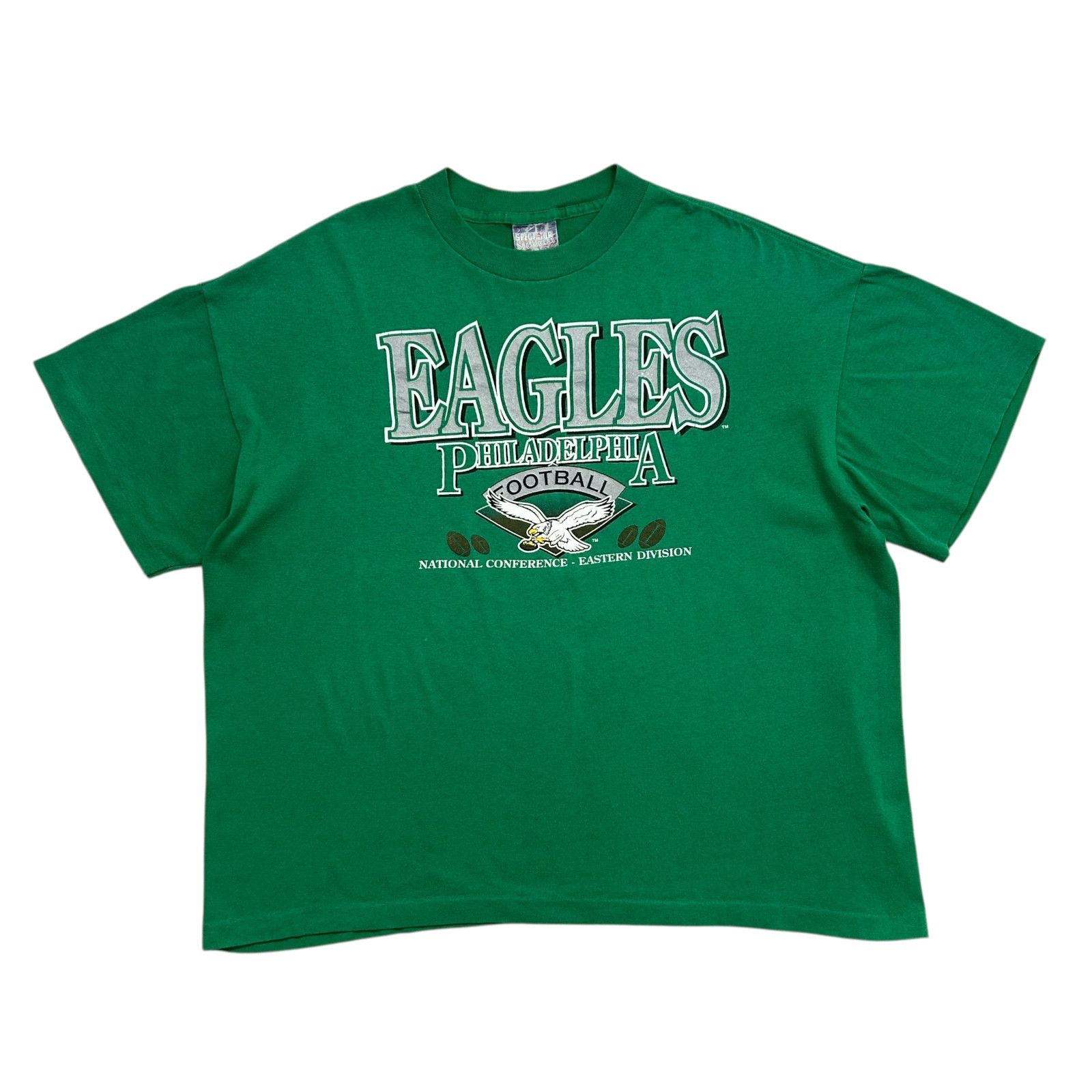 NFL VTG 90s PHILADELPHIA EAGLES T-SHIRT SIZE XL Size US XL / EU 56 / 4 - 1 Thumbnail