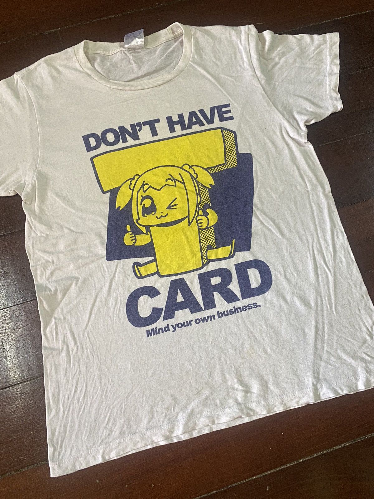 Anime × Vintage Rare pop team epic takeshobo no card anime manga japan Size US L / EU 52-54 / 3 - 4 Thumbnail