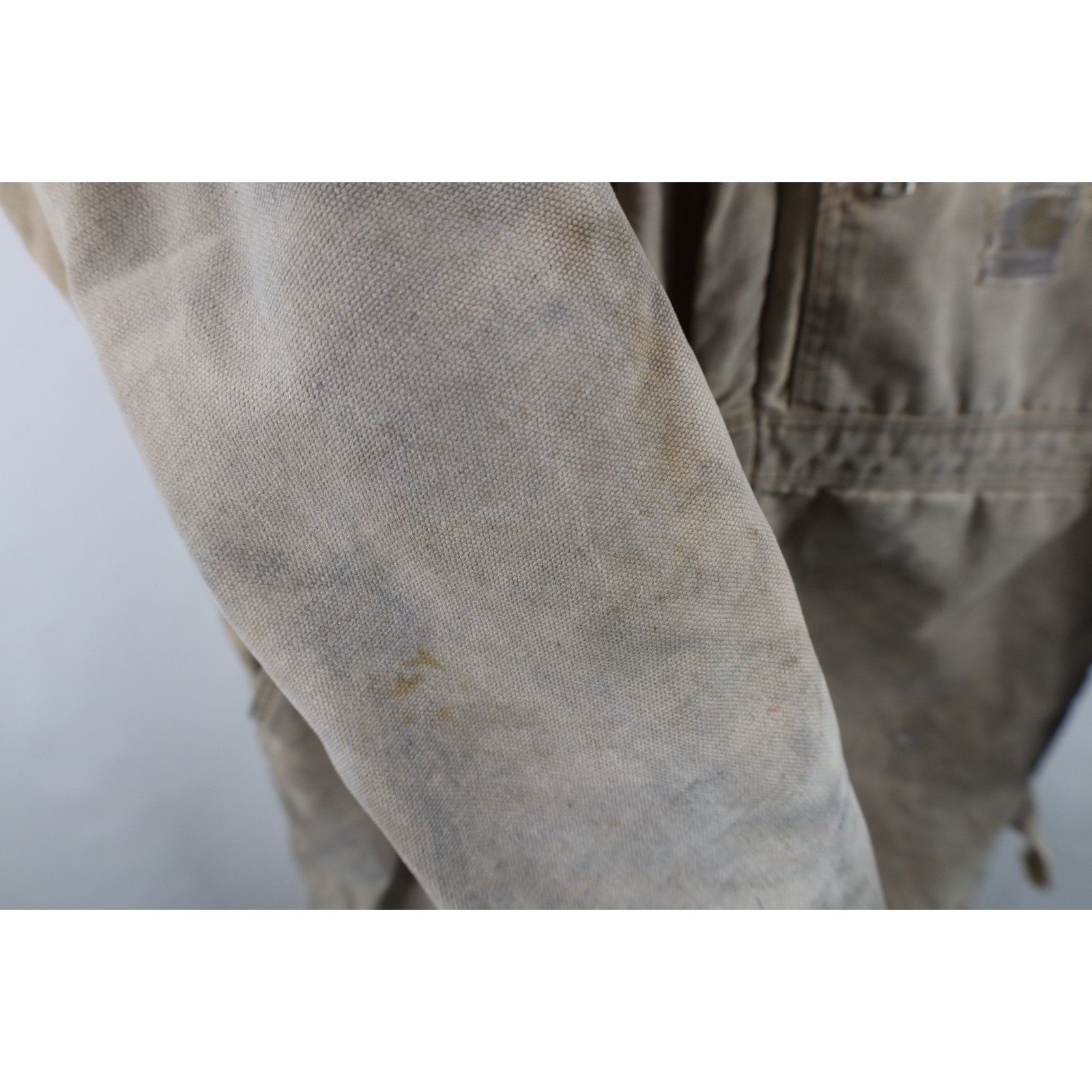 Carhartt Vintage 80s Carhartt Thrashed Quilted Canvas Coveralls Size US 40 / EU 56 - 9 Thumbnail