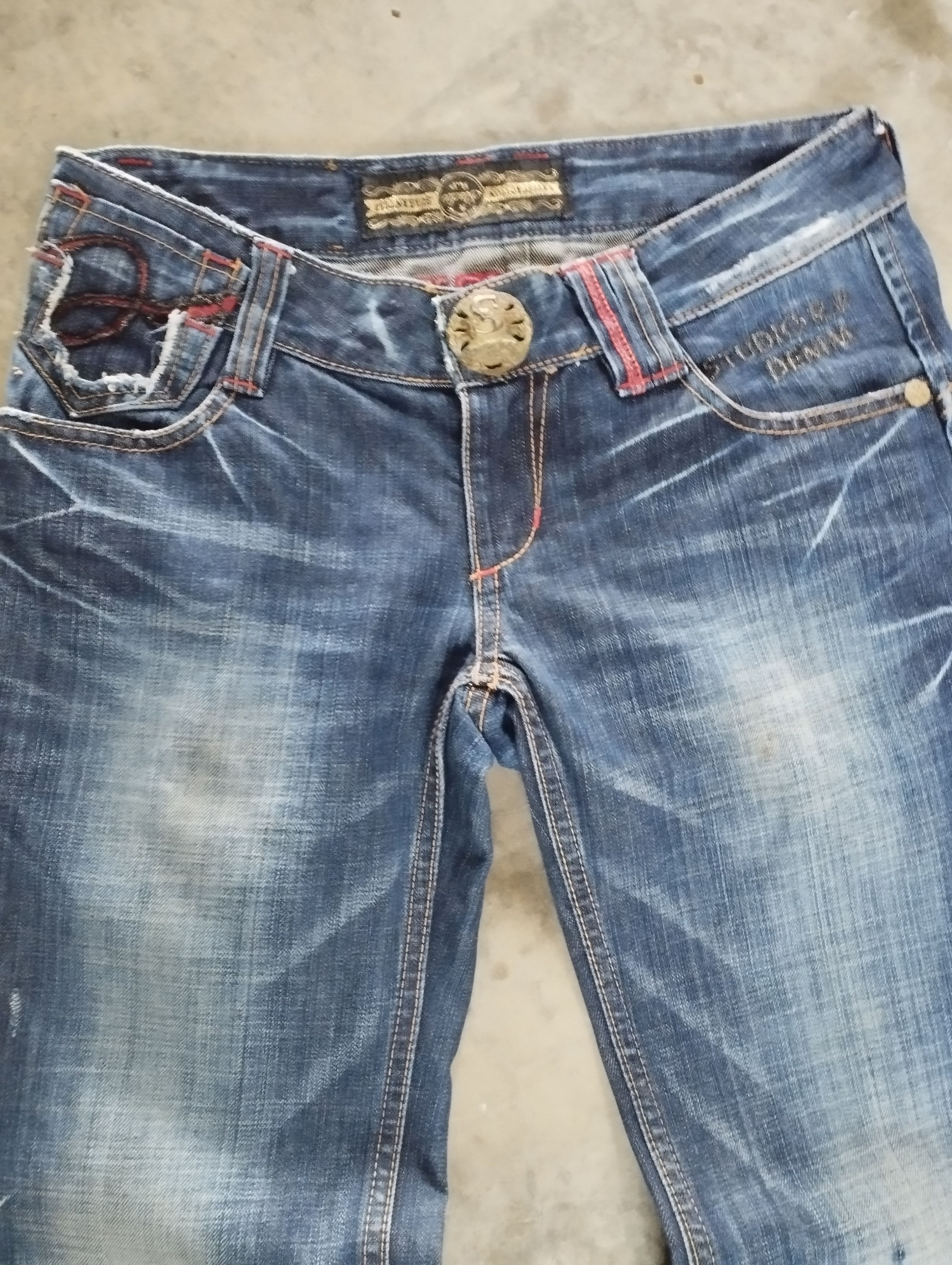 Other Flare Jeans Stone Wash Studio RP Low Rise Bootcut Jeans Size US 29 - 4 Thumbnail