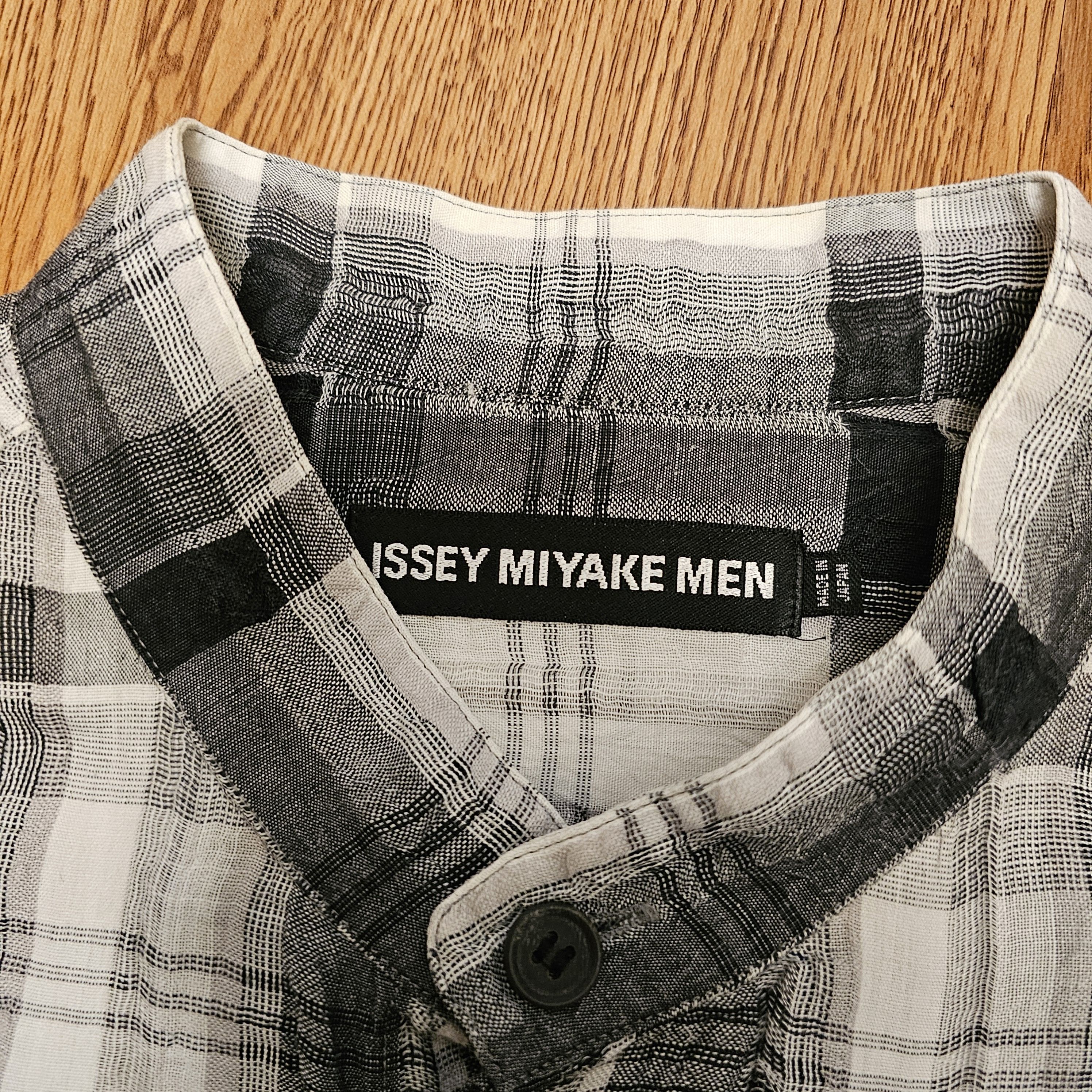 Issey Miyake Issey Miyake Men Linen Ramie Shirt Size US M / EU 48-50 / 2 - 4 Thumbnail