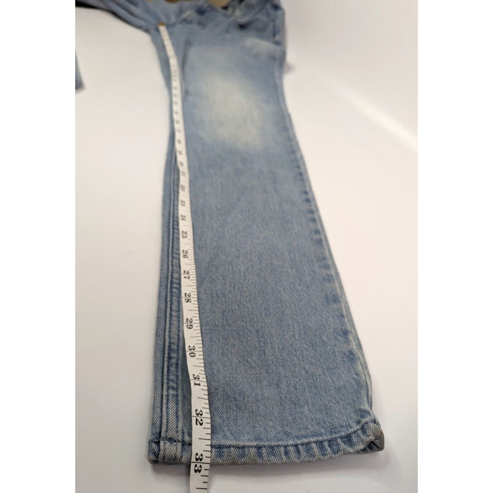 Pacsun Pacsun Jeans Skinny Light Wash Denim 33x33 Slim Stretch Comfort Zip Pockets Men Size US 33 - 6 Thumbnail