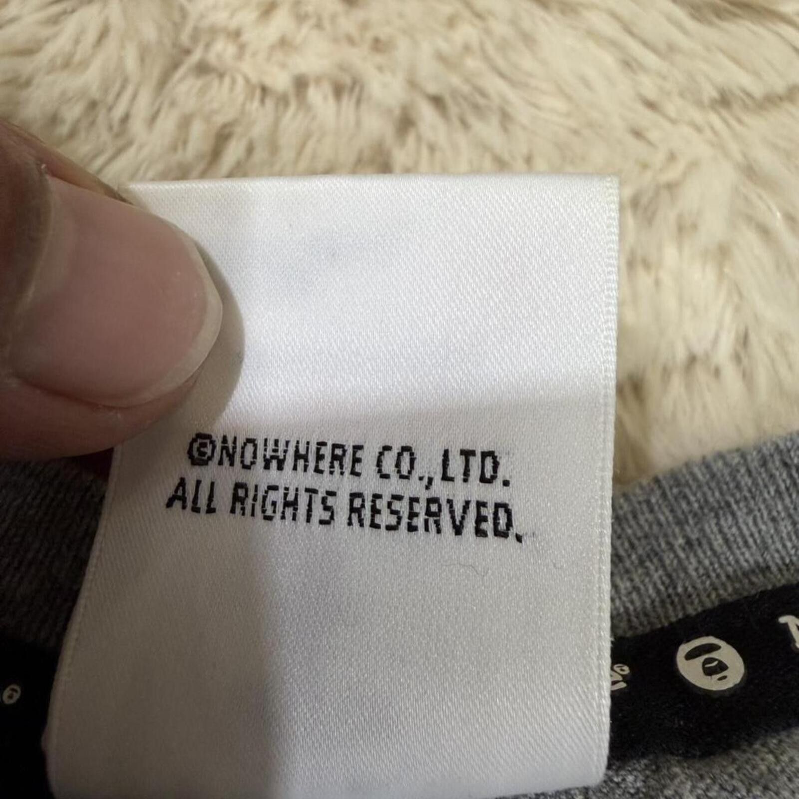 Aape Aape by A Bathing Ape grey tee Size US S / EU 44-46 / 1 - 5 Thumbnail