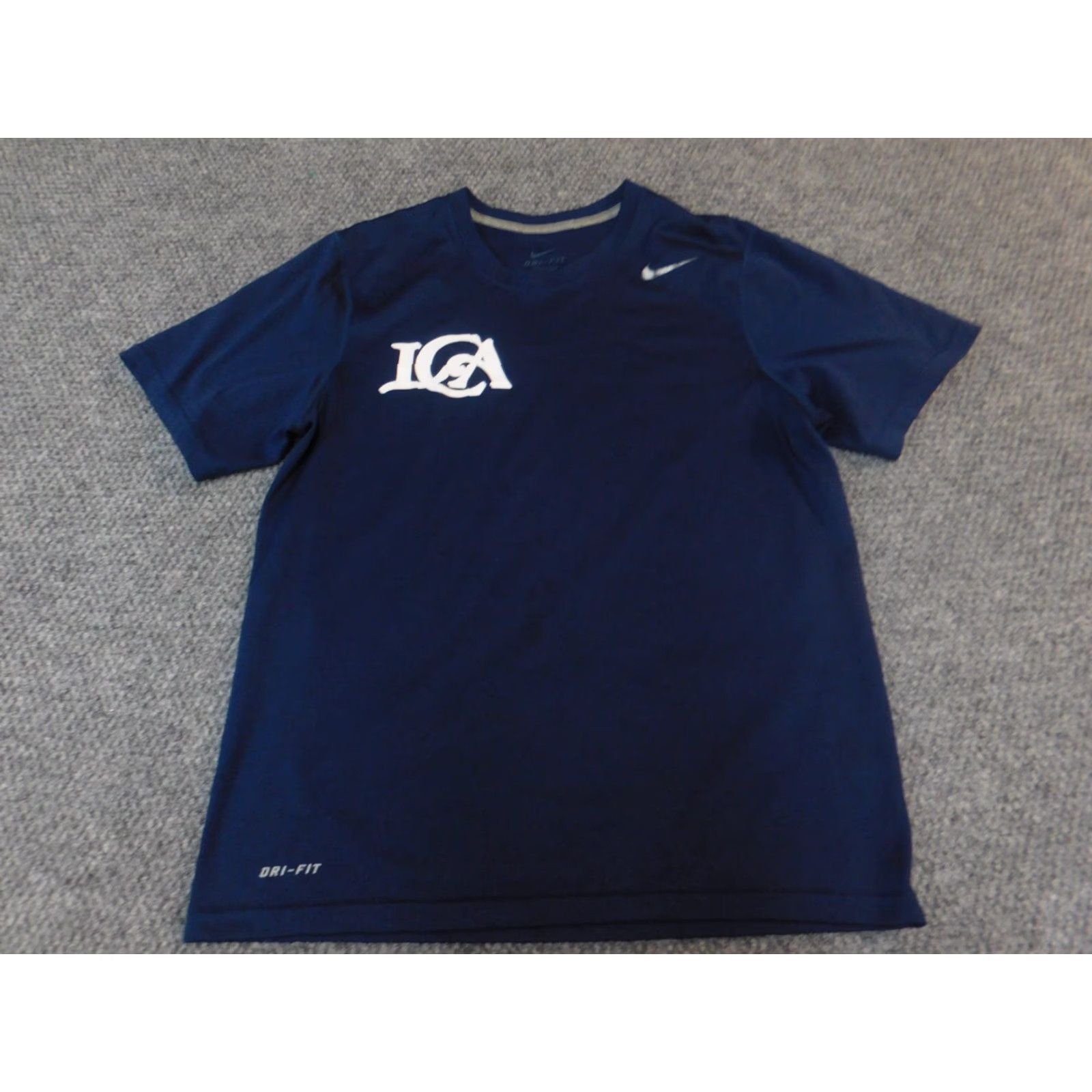Nike Nike T Shirt Mens S Blue Dri Fit logo graphic Size US S / EU 44-46 / 1 - 2 Thumbnail
