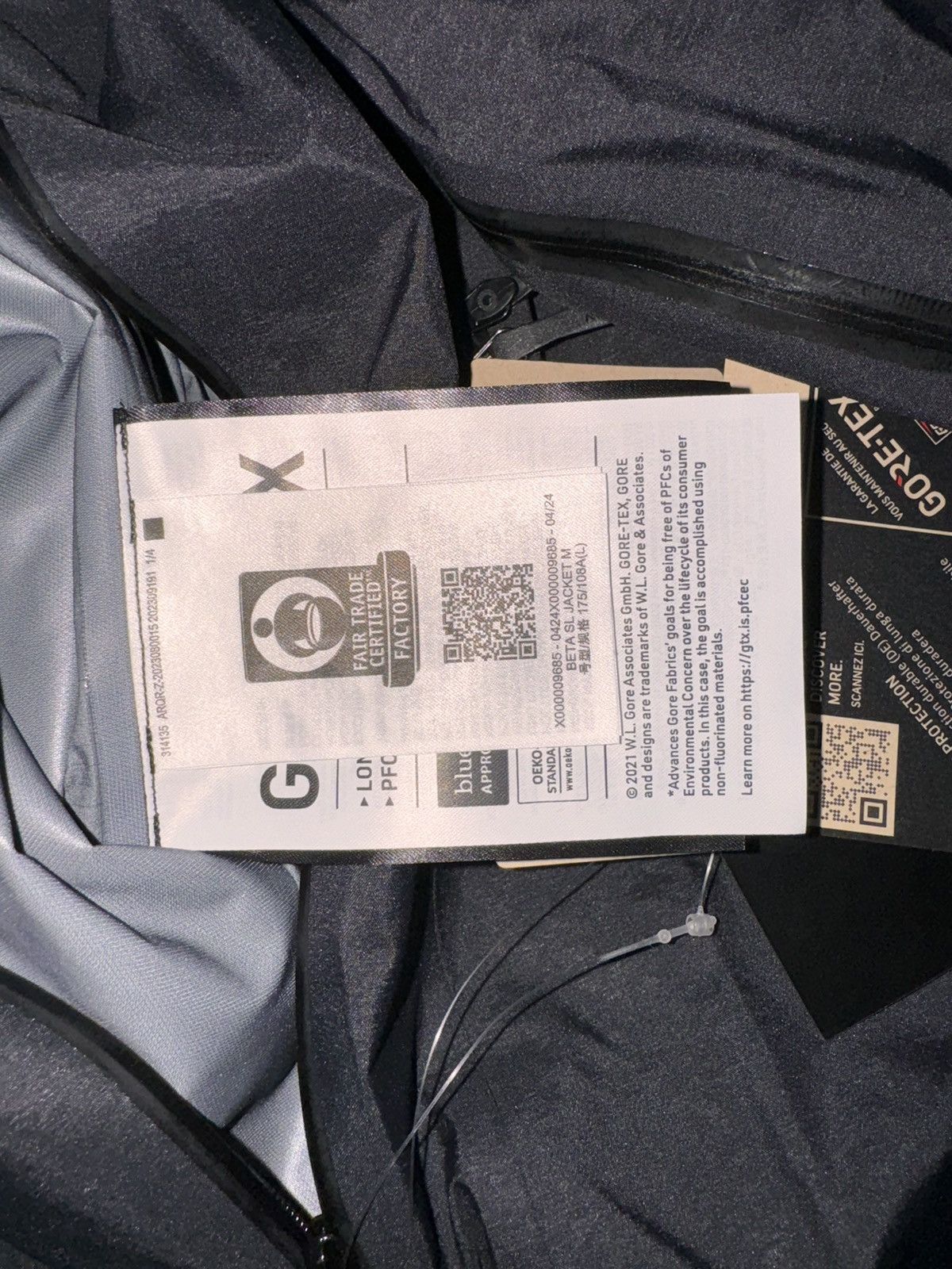 Arc'teryx × Goretex Arcteryx Beta SL Jacket Size US M / EU 48-50 / 2 - 7 Thumbnail