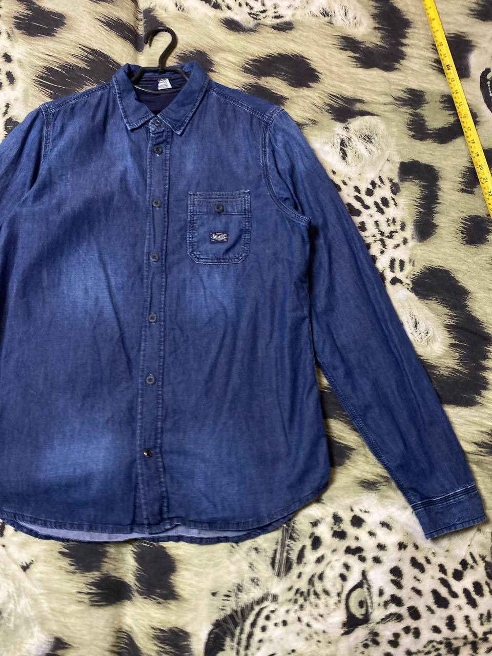 Diesel Diesel Dark Denim Long Sleeve button up. Used Size US L / EU 52-54 / 3 - 7 Thumbnail