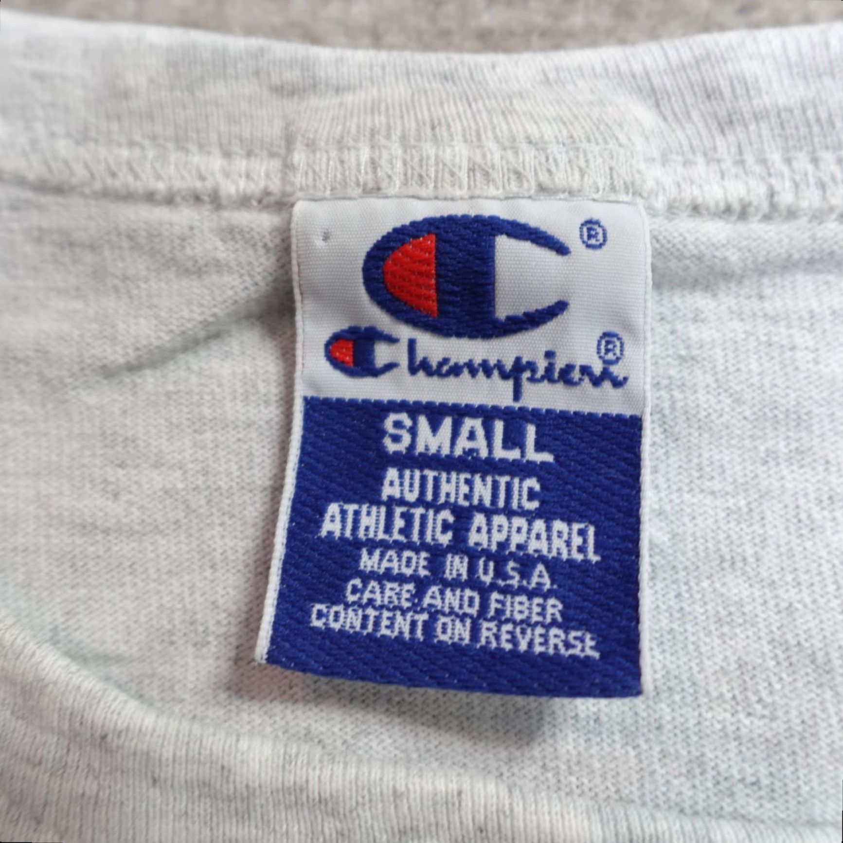 Vintage VINTAGE Cornell Shirt Small Gray Long Sleeve Champion Made in USA Size US S / EU 44-46 / 1 - 3 Thumbnail
