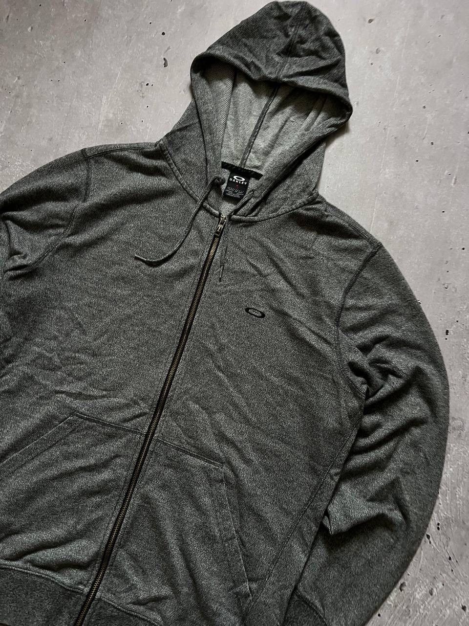 Oakley Oakley Sweater Gray Performance Full Zip Knit Sweatshirt L Size US L / EU 52-54 / 3 - 2 Thumbnail