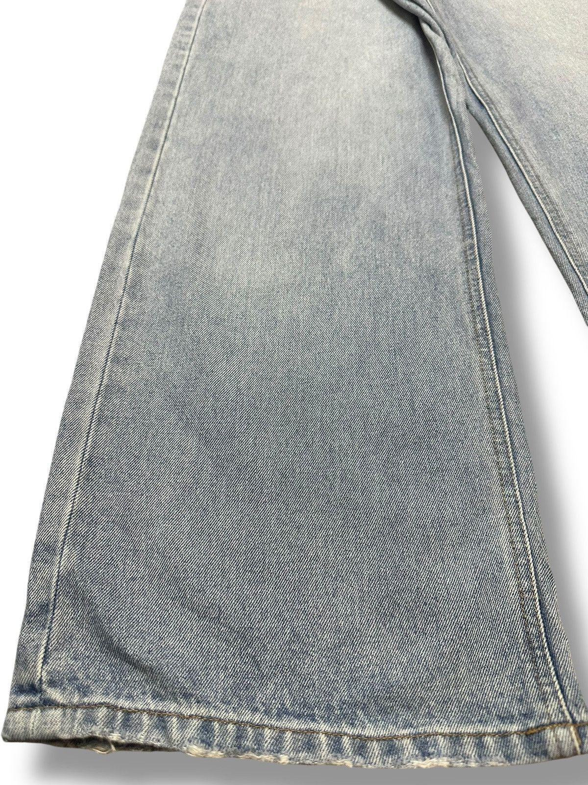 Arpege Story Vintage Baggy Loose Style Jeans With Faded Wash