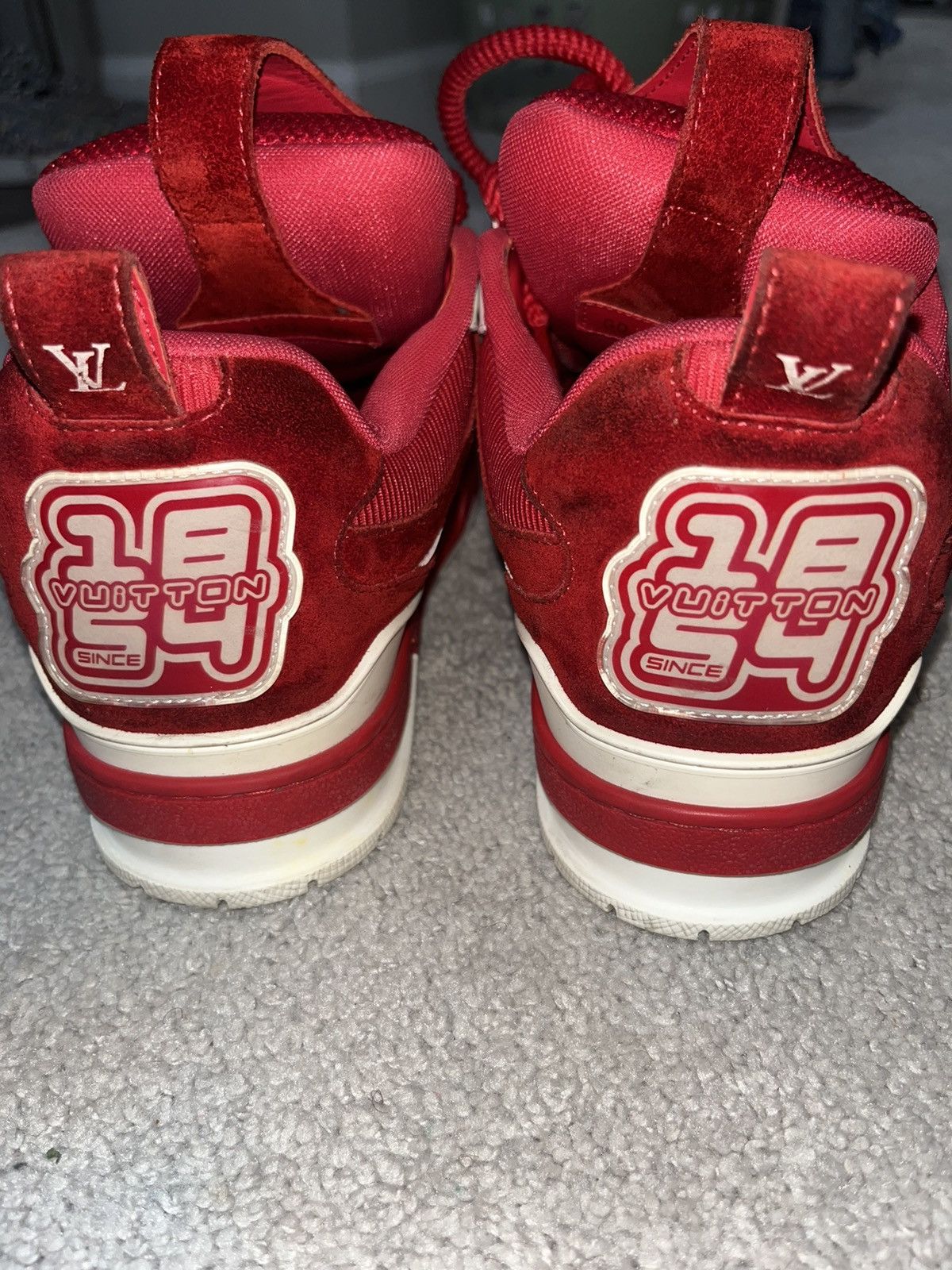 Louis Vuitton Louis Vuitton Skate Sneaker Red Mens | Grailed